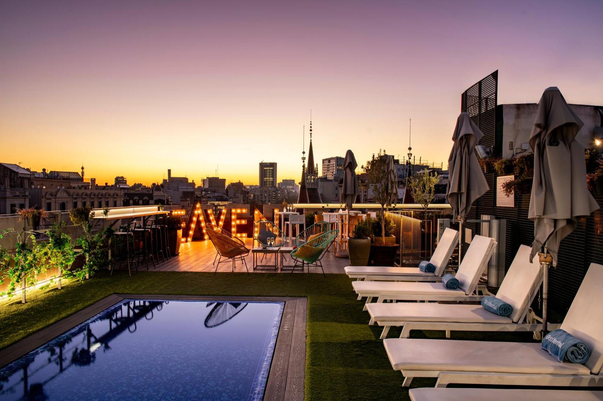Hotel Occidental Diagonal 414 Barcelona Exterior foto